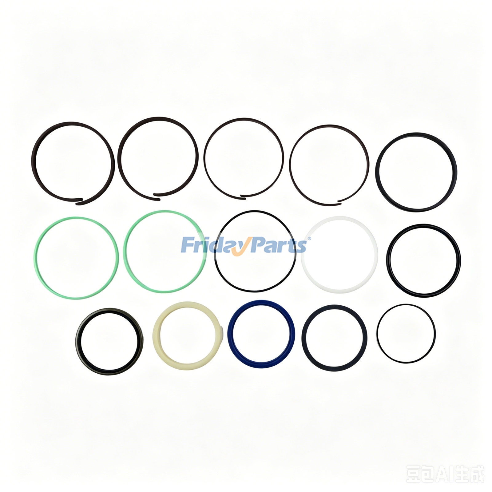 Kit de joint de cylindre de godet 1184175 pour excavatrice Caterpillar CAT 322B L moteur 3116