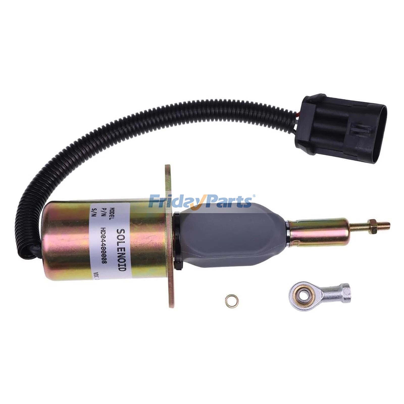 Engine 24V Stop Solenoid for Cummins C & B 5.9L & 8.3L