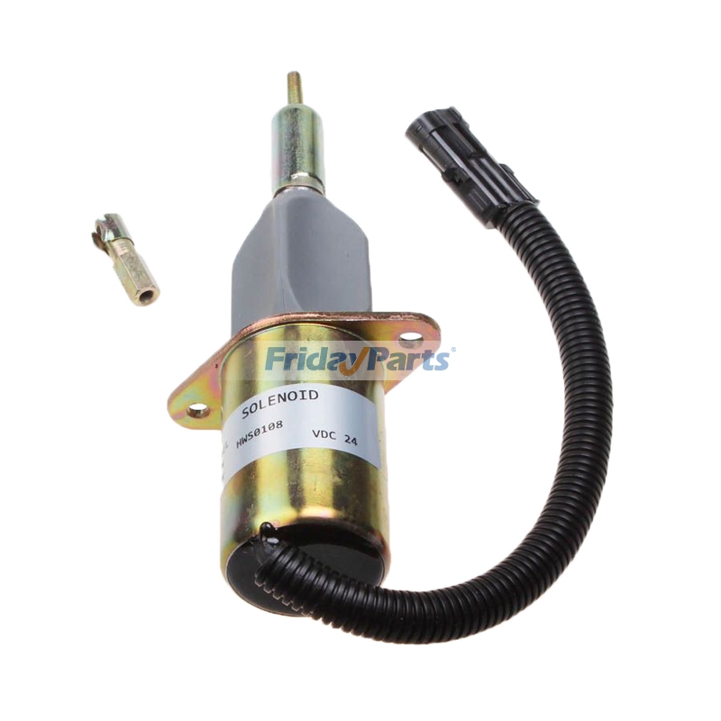 24V Stop Solenoid 3958176 SA-4978-24 for Cummins Engine 6BTA 6BT 5.9L