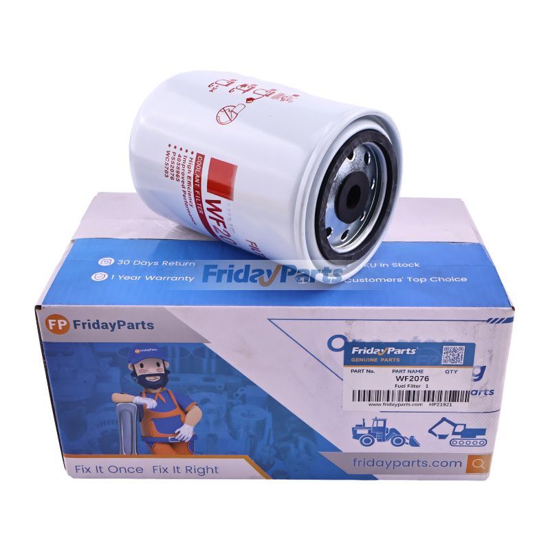 Aftermarket Fleetguard WF2076 4058965 Coolant Filter for Cummins Generator