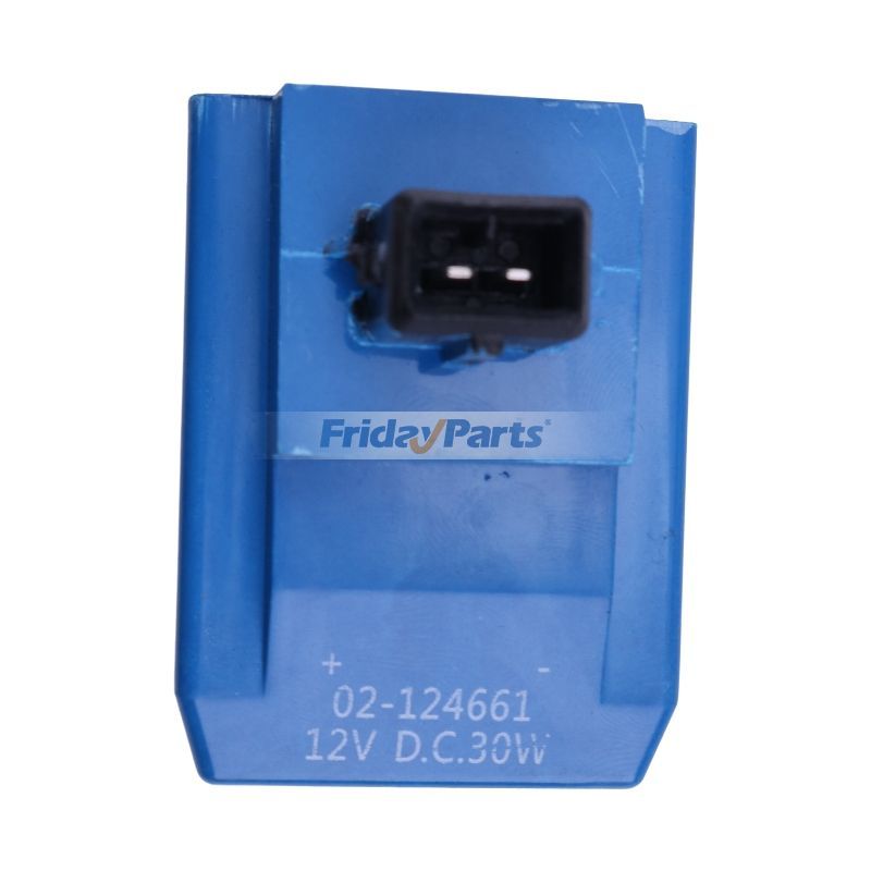 Bobina de válvula solenoide de repuesto Eaton Vickers 02/124661 02-124661 02124661 de 12 V y 30 W para cargadora JCB 214E 1CX 2CX 3CX 4CX