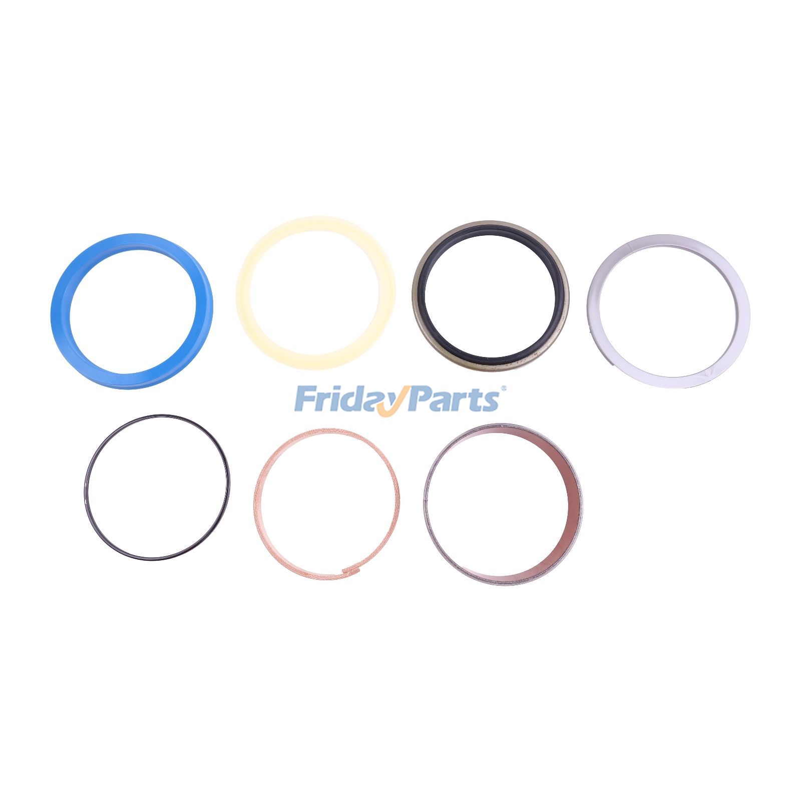 For Fiat-Hitachi Boom Arm Bucket Var Cylinder Seal Kit for Excavator