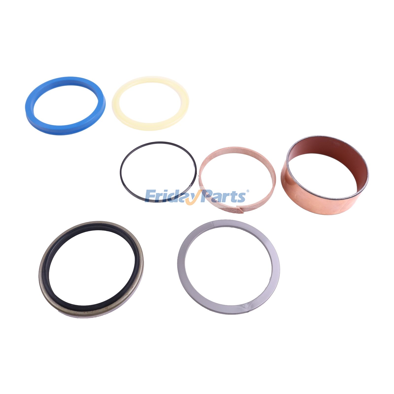 Excavator For Fiat-Hitachi Boom Arm Bucket Var Cylinder Seal Kit