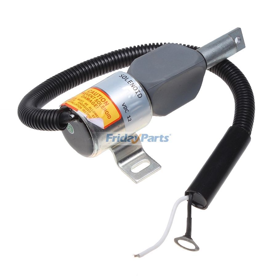 Fuel Shut Off Solenoid 185208 For Isuzu Engine 4JG1-TPA 12V
