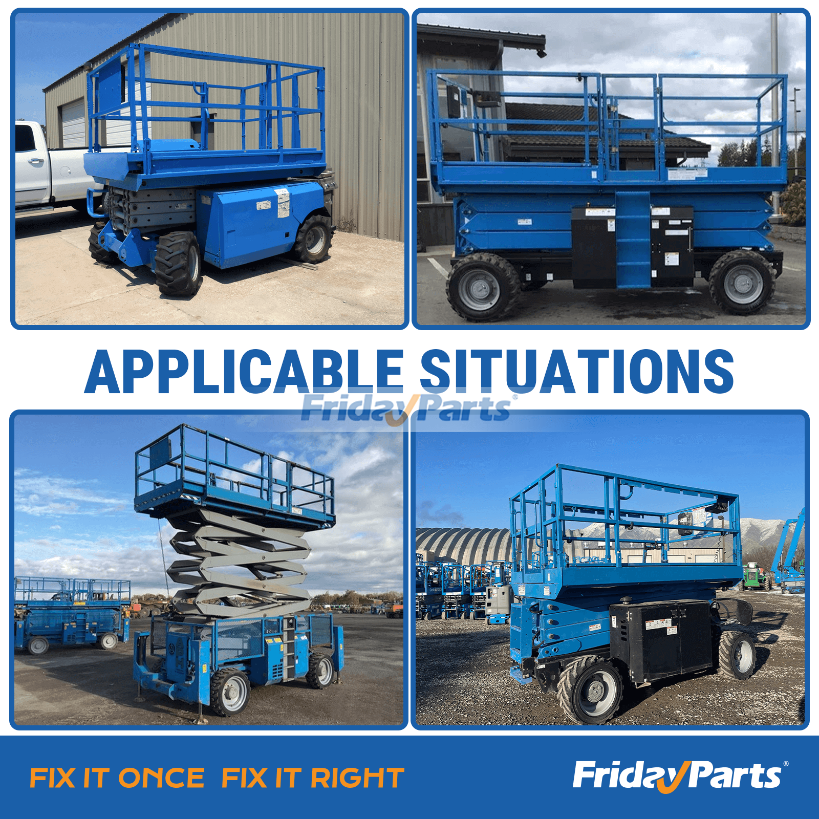 Caja de control de plataforma 99161GT para elevadores de tijera Genie RT GS2668 GS3268 GS3384 GS3390 GS4390 GS5390 para Plataformas de trabajo aéreas Para Genie FridayParts