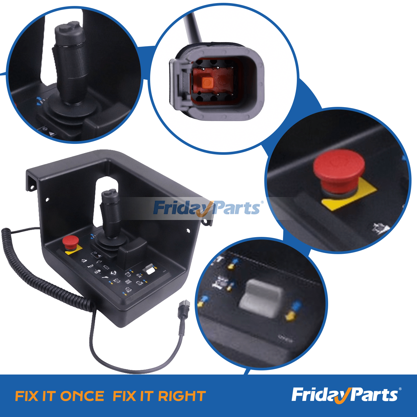 Caja de control de plataforma 99161GT para elevadores de tijera Genie RT GS2668 GS3268 GS3384 GS3390 GS4390 GS5390