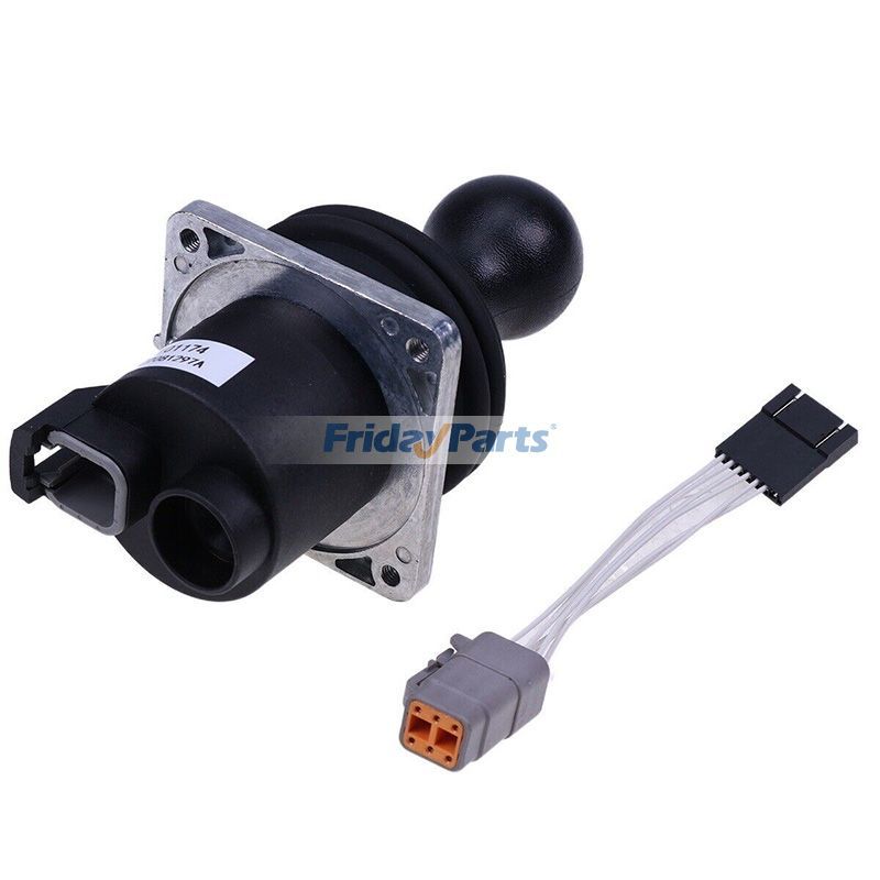 シングル アクシス ジョイスティック コントローラー (ハーネス アダプター付き) 111415 111415GT Genie S-40 S-60 S-80 S-100 Z-45/25 Z-80/60 用