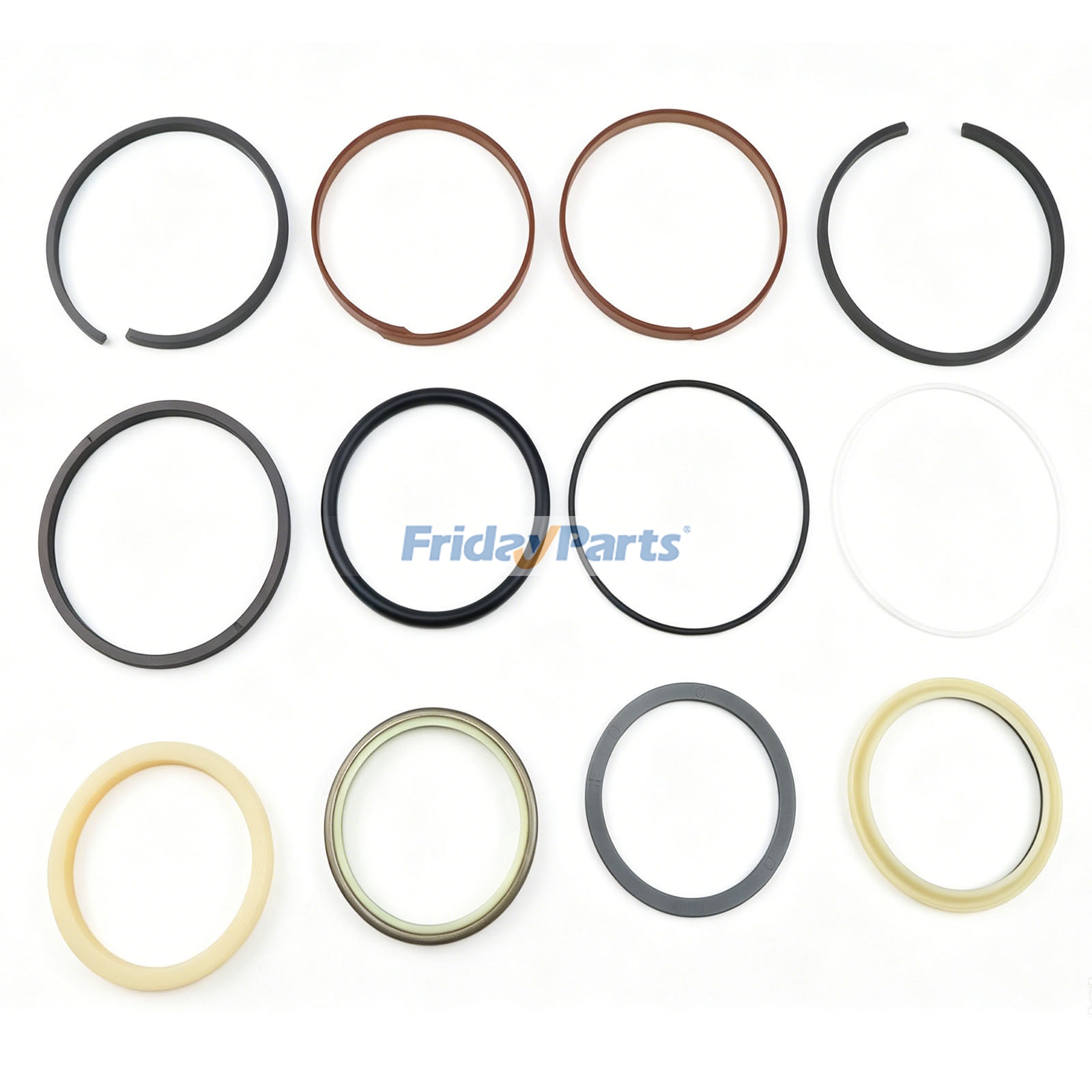 Kit de sello de cilindro de cucharón 4389721 para excavadora Hitachi EX150LC-5 EX300-5 ZX330 ZX330-3 ZX330LC-3G ZX350LC-3-HCME ZX350LC-5N