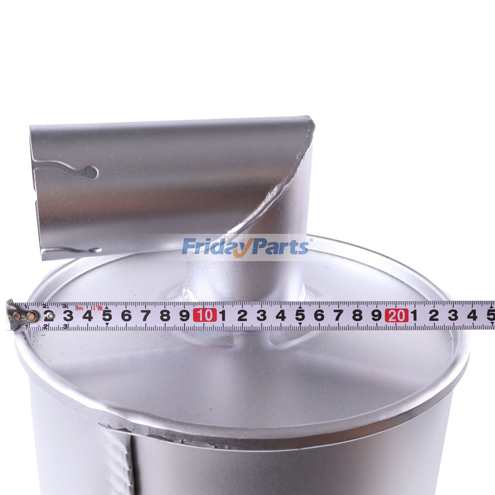 Silenciador 4255658 4649870 para motor Isuzu 4BG1 Excavadora Hitachi EX120-2 EX120-3 EX100WD-2 EX100WD-3 para Excavadora