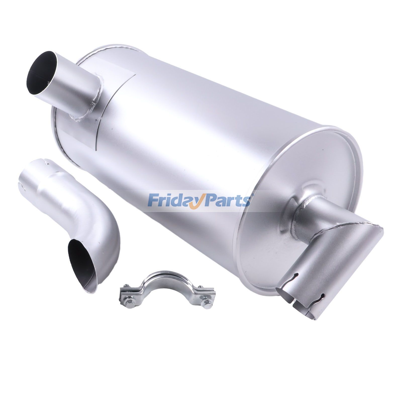 Muffler Silencer 4255658 4649870 for Isuzu Engine 4BG1 Hitachi Excavator EX120-2 EX120-3 EX100WD-2 EX100WD-3