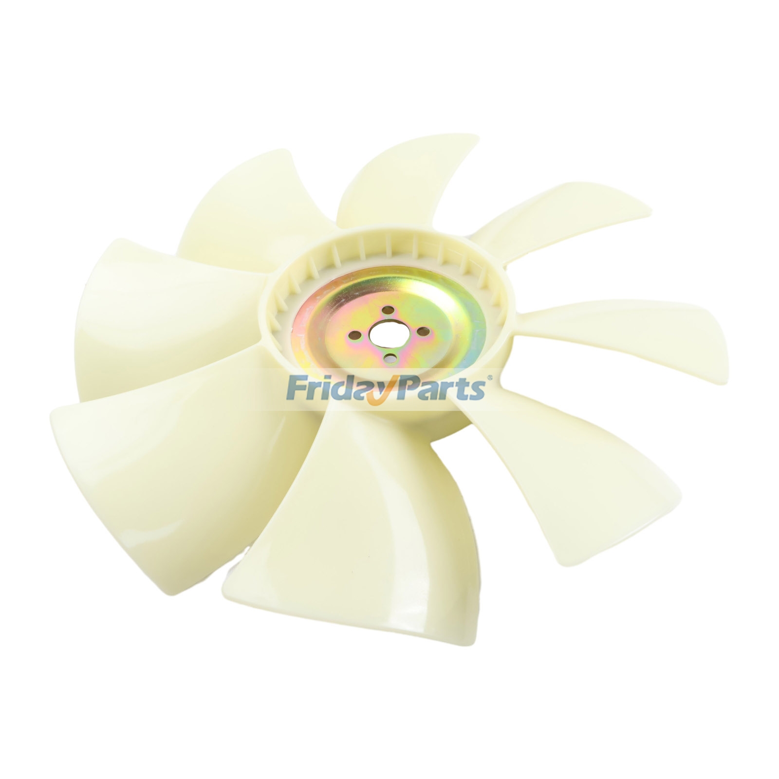 Pour Hitachi Excavator EX120-6 ZAX120 Isuzu Engine 4BG1 Ventilateur de refroidissement de la pale 8-97161599-0