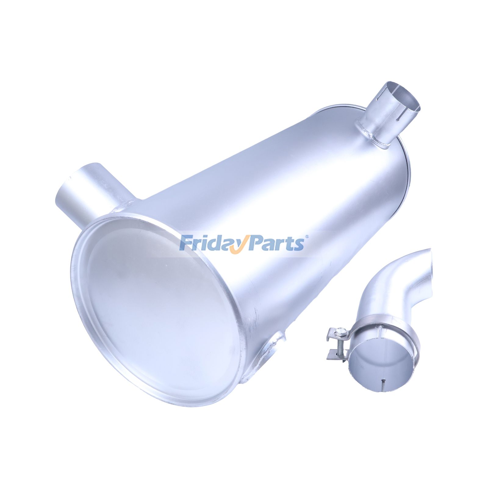 Muffler Silencer 4332247 for Isuzu Engine 6BG1 Hitachi Excavator EX125WD-5 EX200-3 EX200-5 EX200LC-5 EX200SS-5 EX210H-5 EX210LC-5