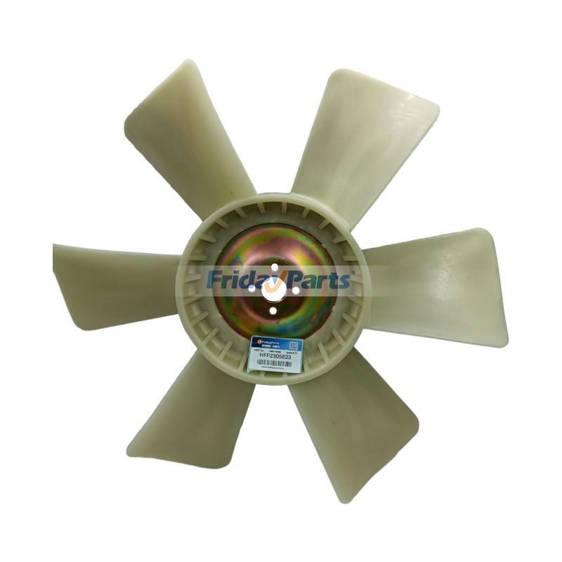 Pour Hitachi Excavator EX200-5 Isuzu Engine 6BG1 Ventilateur de refroidissement de pale 1-13660-2890