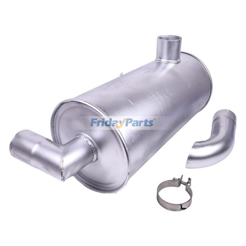 Muffler 4256281 for Hino Engine H07CT Hitachi Excavator EX220-2 EX220LC-2 EX220-3 EX220LC-3