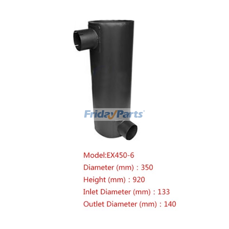 Excavator Muffler