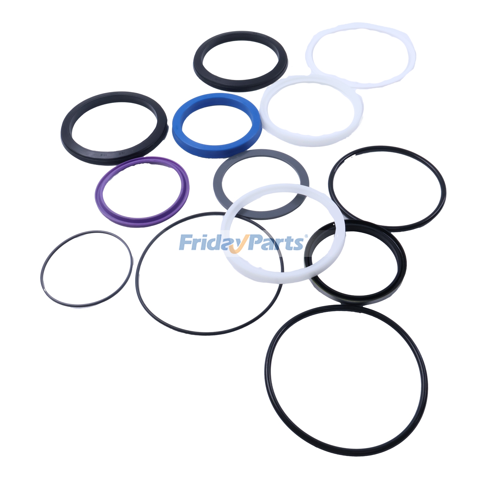 Kit de joint de vérin de flèche pour excavatrice Hitachi UH07-5 UH081 UH082 4117741pourPour HITACHI