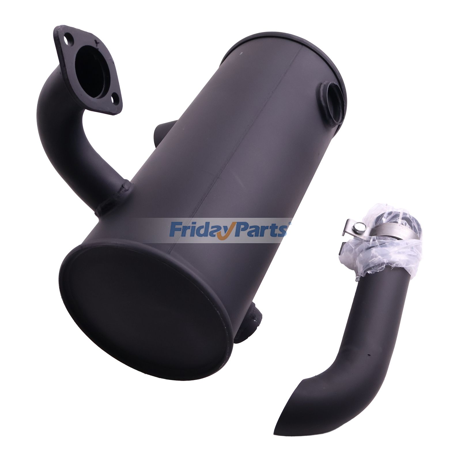 Muffler Silencer for Isuzu Engine 4JG1 Hitachi Excavator ZAX70 ZX80 ZAXIS80 ZAXIS70 ZX60 ZX70