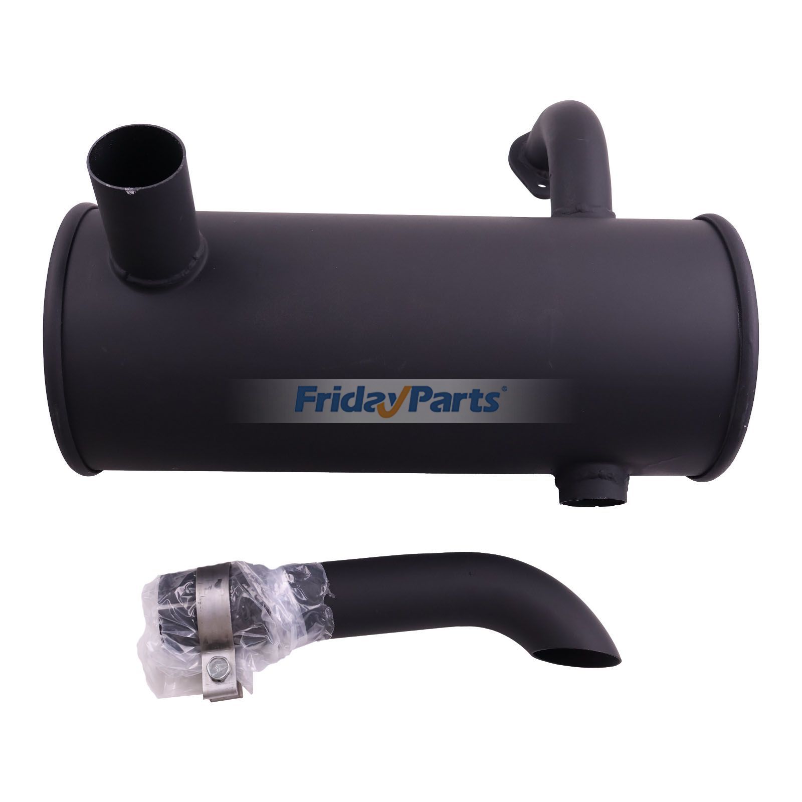 Silenciador 4448024 4638006 para motor Isuzu 4JG1 Excavadora Hitachi ZX60 ZX70 ZX80LCK ZAXIS80