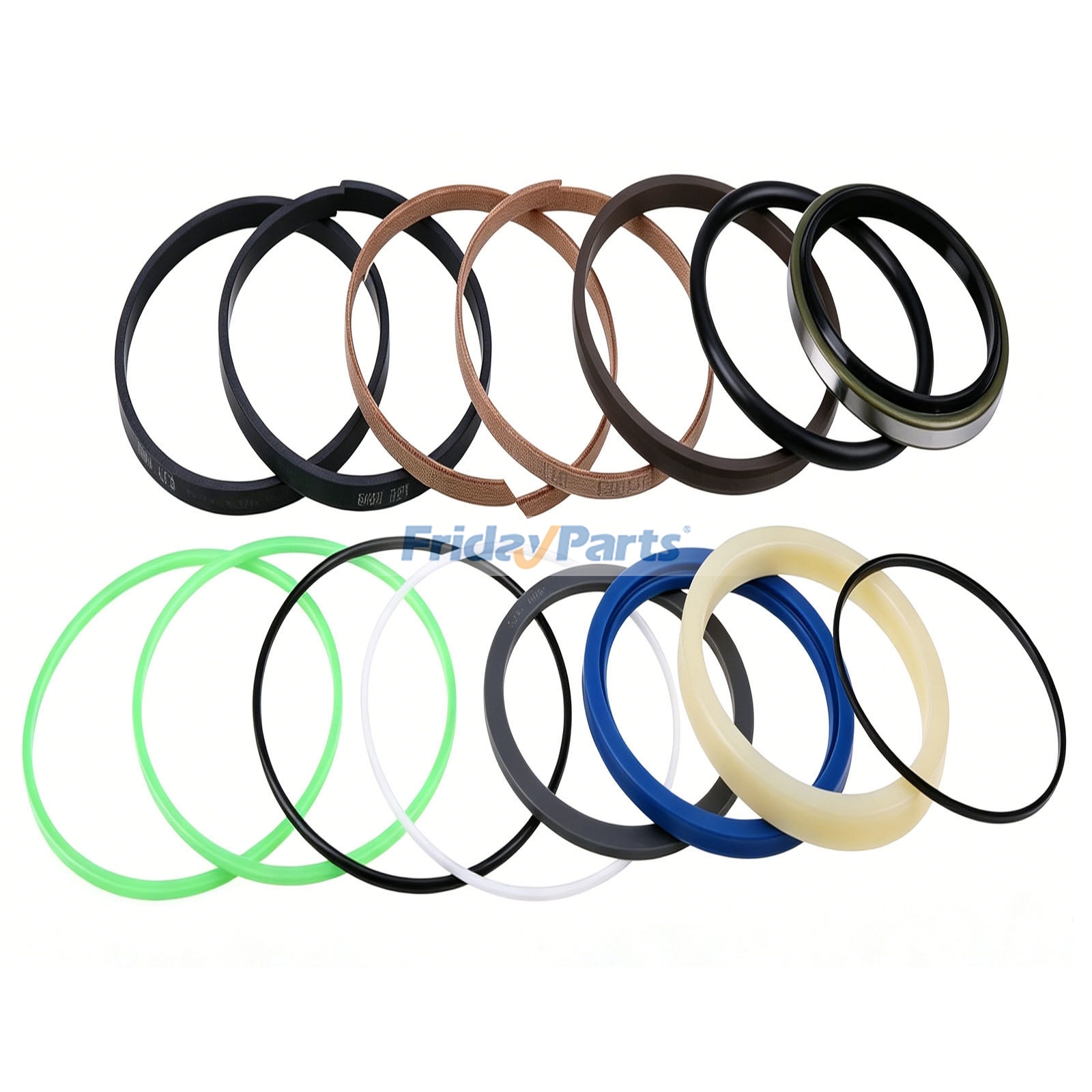Kit de sello de cilindro de pluma para excavadora Hitachi ZX200 ZX200LC ZX210 ZX210LC ZX210LCH 4448398