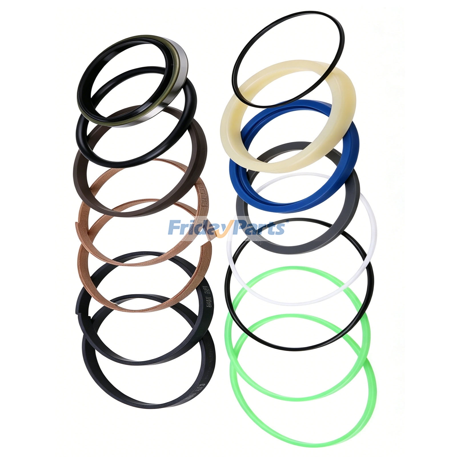 LC ZX210 ZX210LC ZX210LCH Boom Cylinder Seal Kit 4448398 compatible with Excavator