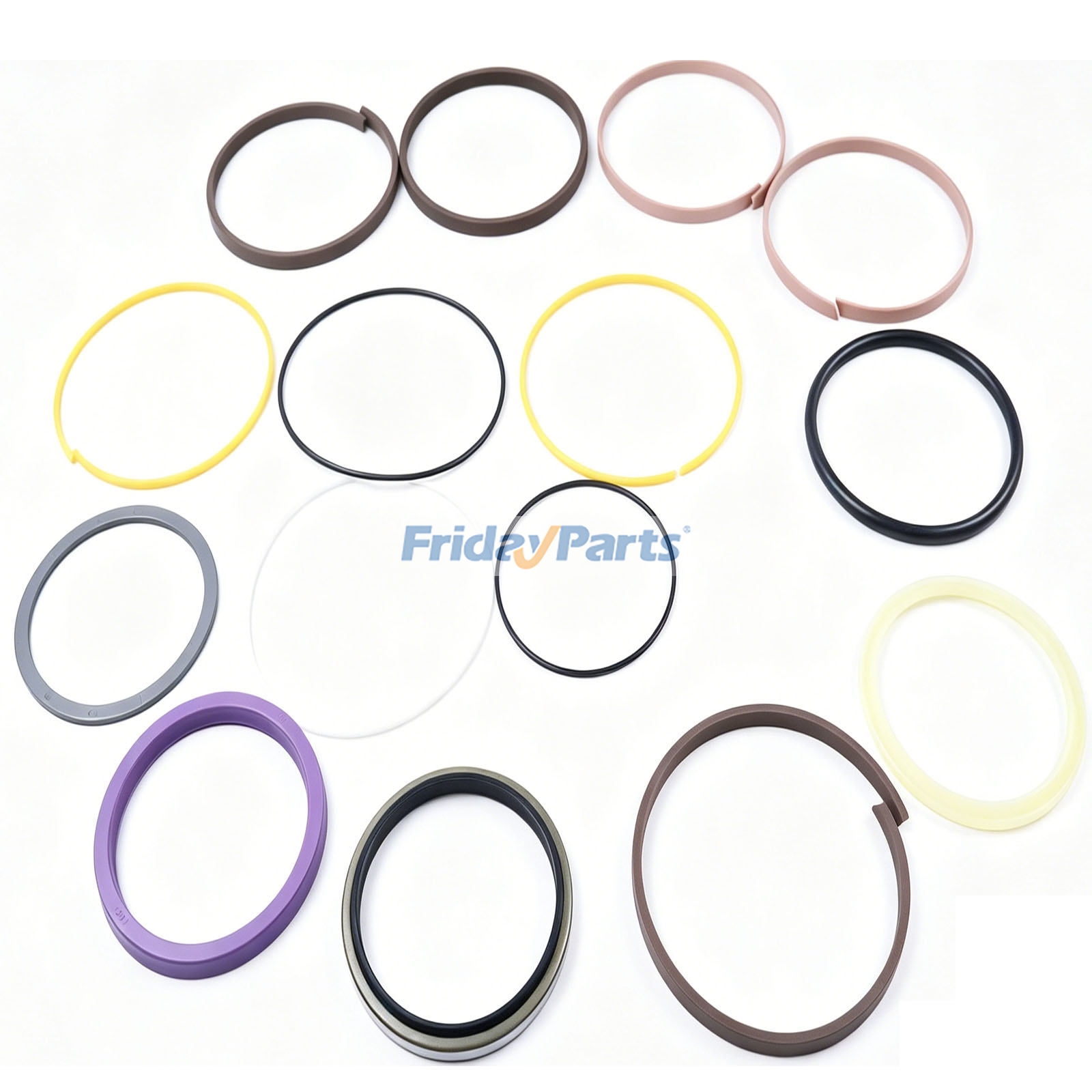 For Hitachi Excavator ZX210-3 Arm Cylinder Seal Kit