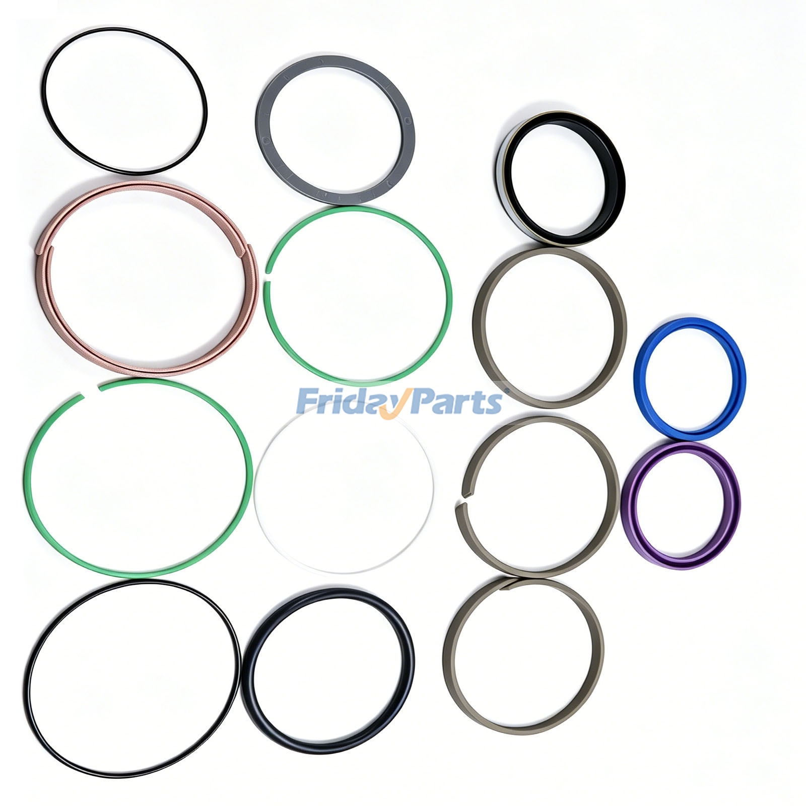 Boom Cylinder Seal Kit compatible with Excavator