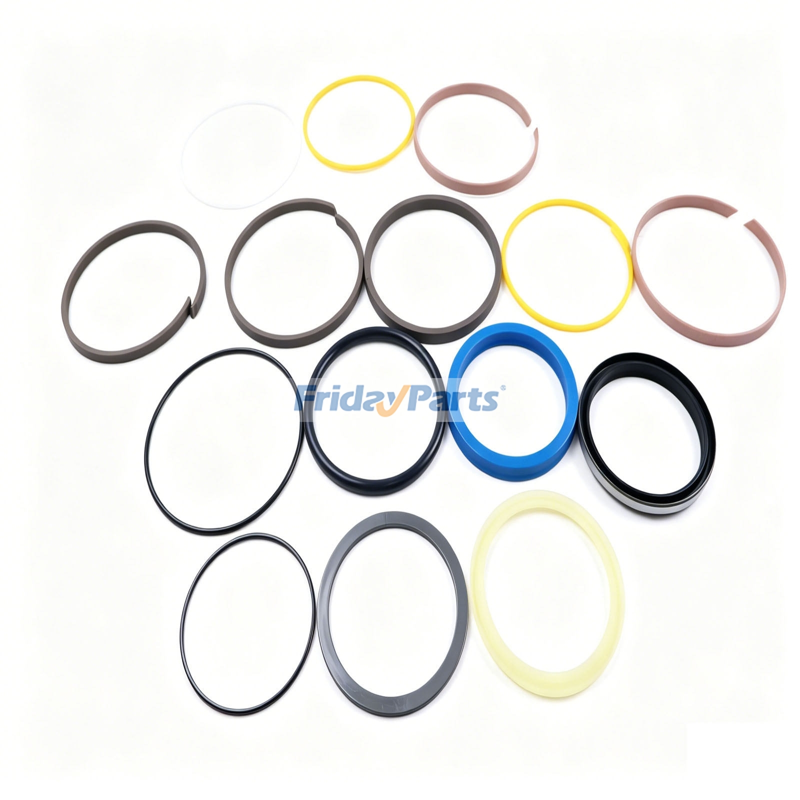 Kit de sello de cilindro de cucharón para excavadora Hitachi ZX210-3