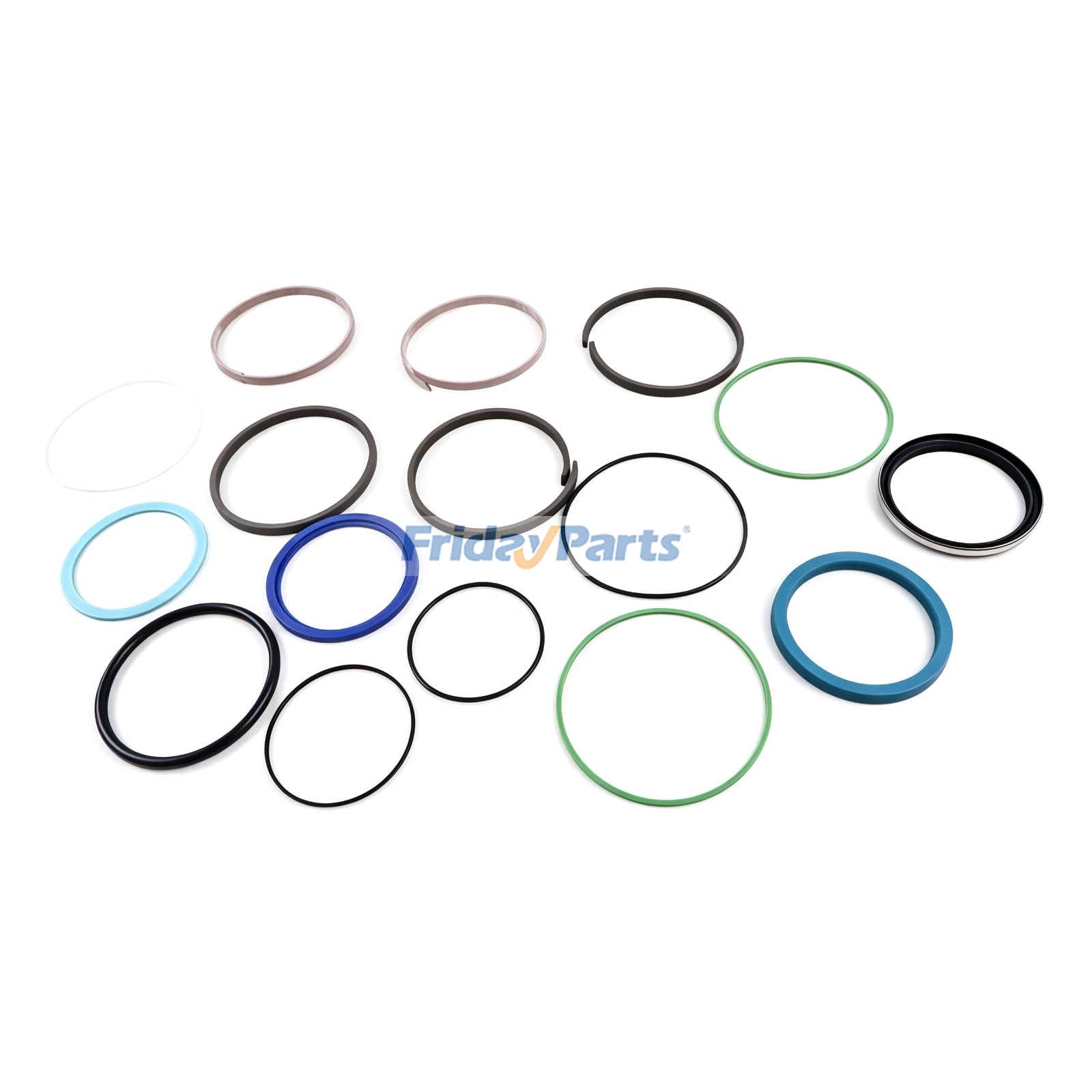 Kit de sello de cilindro de cucharón para excavadora Hitachi ZX250 ZX240H ZX230 ZX230LC 4485614 4627361 de FridayParts