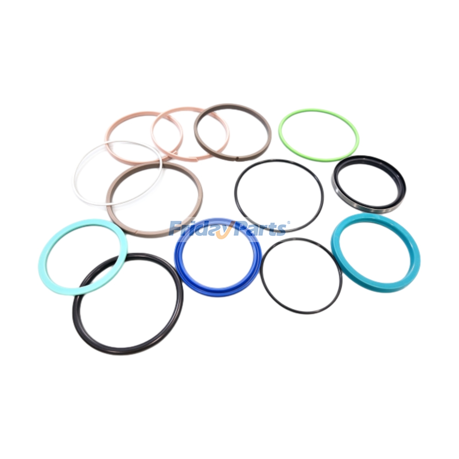 Bucket Cylinder Seal Kit 4485614 for Hitachi Excavator ZX250 ZX240H ZX230 ZX230LC ZX240K ZX250-AMS ZX250-HCME