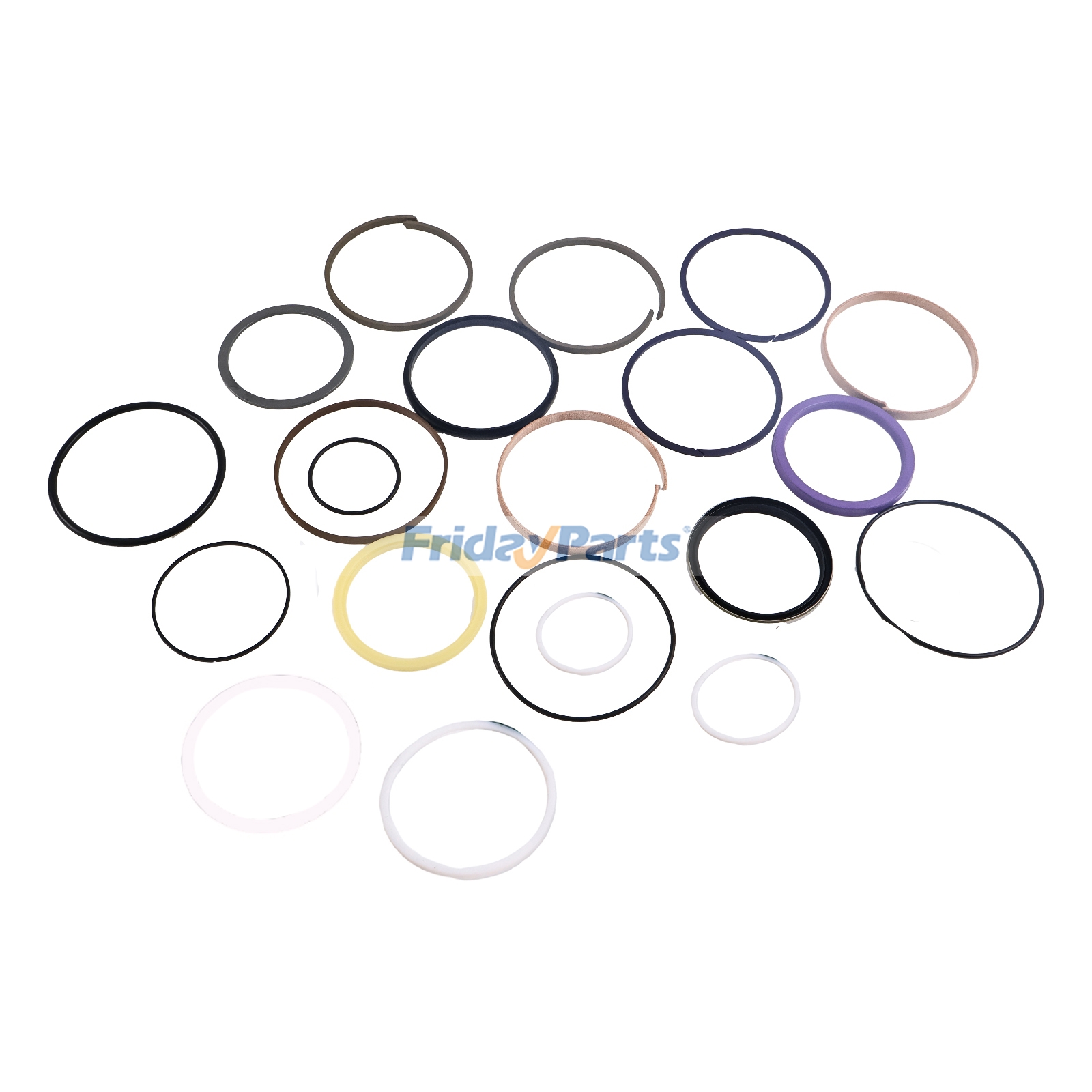 Boom Cylinder Seal Kit compatible with Excavator