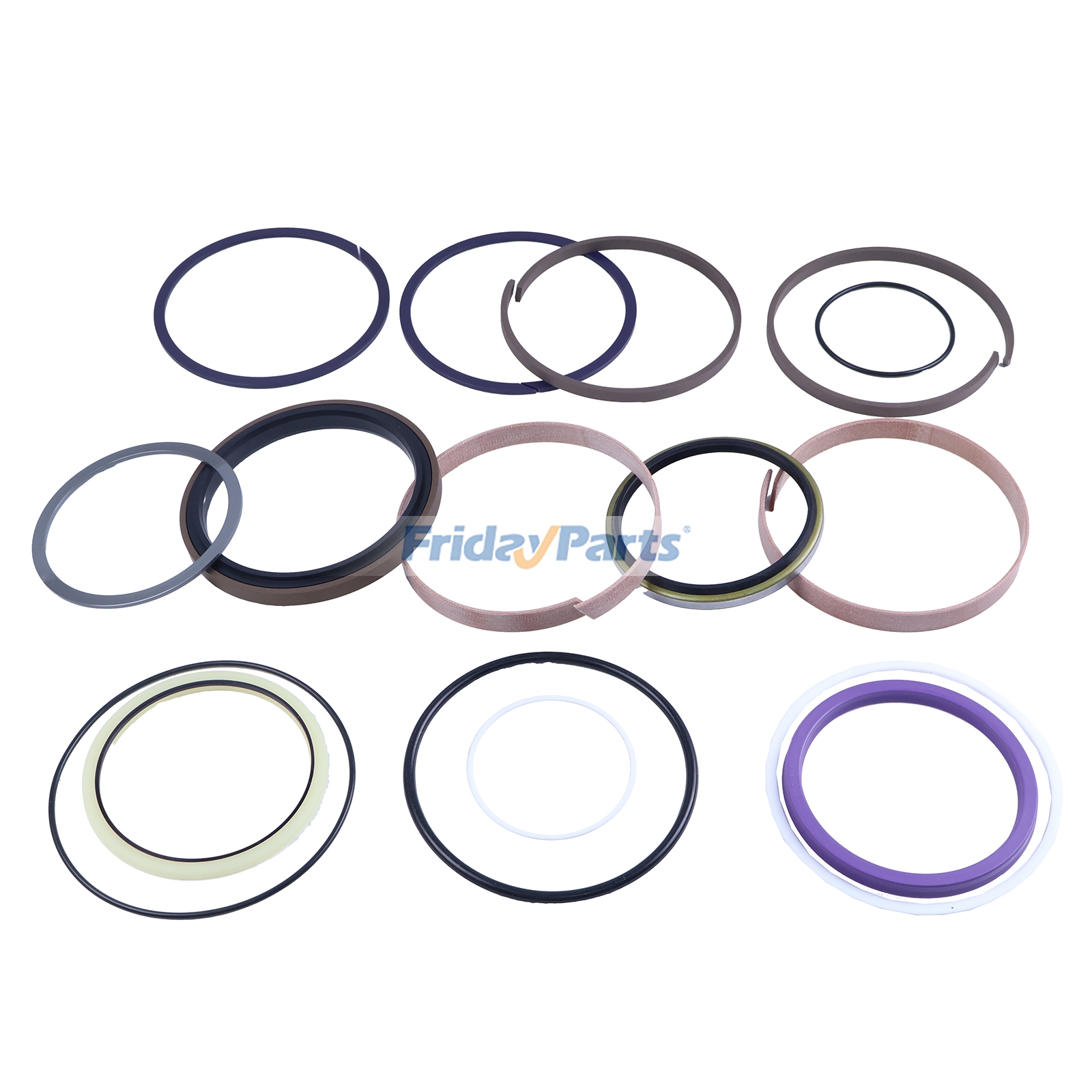For Hyundai Excavator R210-9 Arm Cylinder Seal Kit