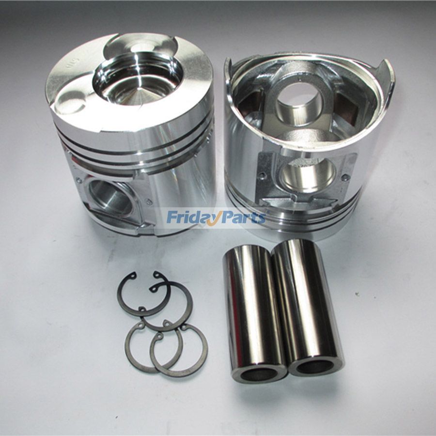 Pour Hyundai Excavator R60-9S R60W-9S Yanmar Engine 4TNV94L Komatsu Engine 4D94LE Piston 4 Unités 1 Set