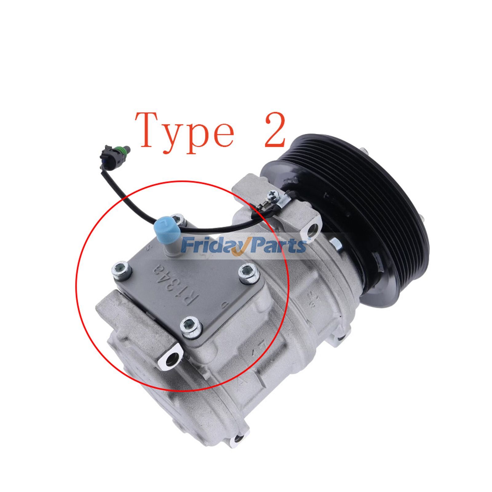 Dozer 10PA17C A/C Compressor Bull