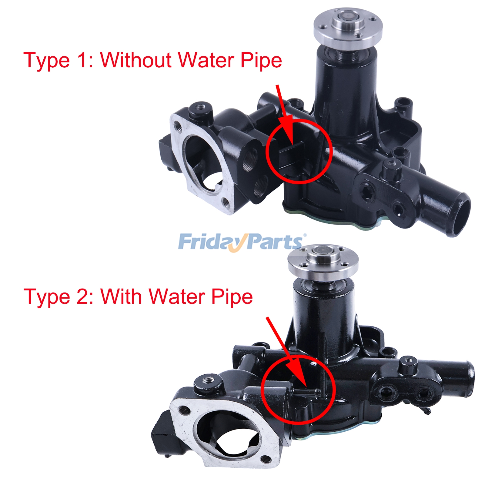 Water Pump for Excavator