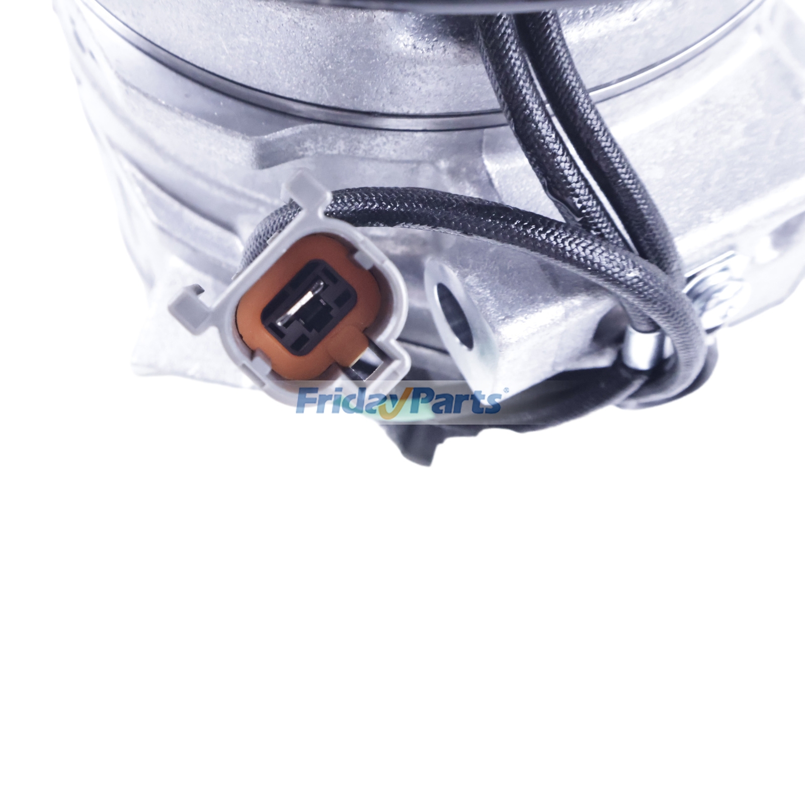 Repuesto Compresor de aire acondicionado 10S15C 24V 1PK 4436025 TH4436025 para excavadoras John Deere 450CLC 600CLC 800C 450DLC 650DLC 850DLC compatible con Motor,Excavadora Para JOHN DEERE FridayParts