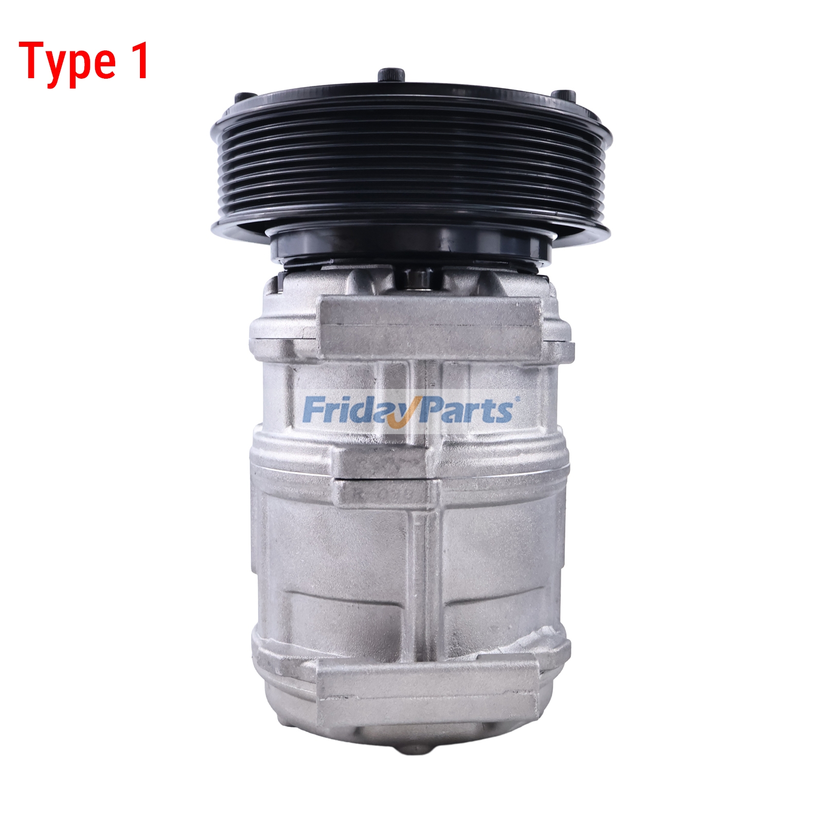 Compra Compresor de aire acondicionado 10PA17C RE46609 para tractores John Deere con motor 4045 6068 5210 5520 5725 6403 6603 7630 7930 5520N 6100D 8100T 8400T en Fridayparts