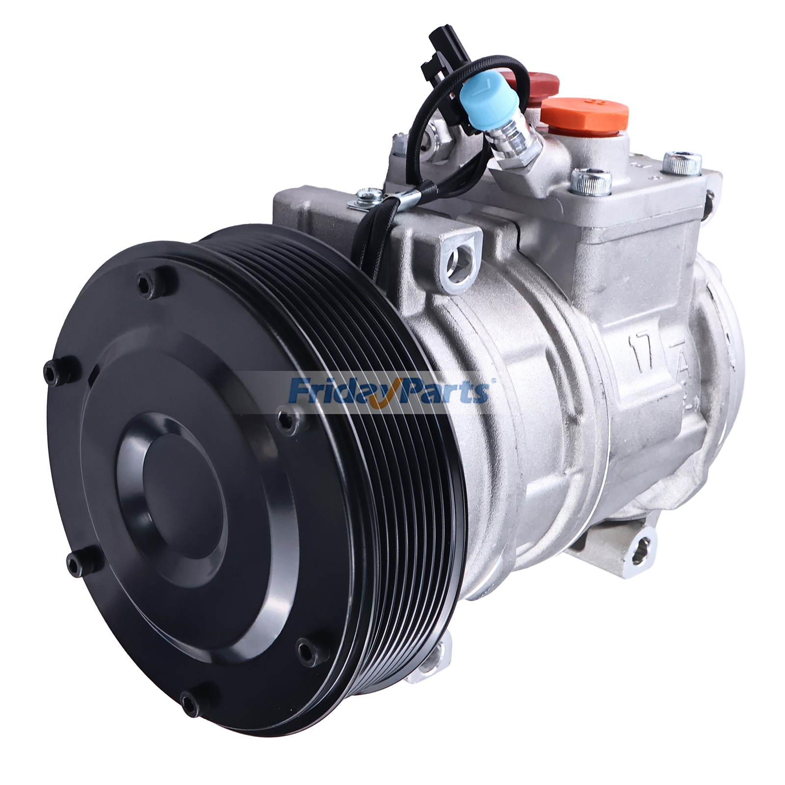 10PA17C A/C Compressor AT168543 for John Deere Wheel Loader 444H 544H 624H 644H Motor Grader 870D 872G 670C 672G 770C 770G 772G