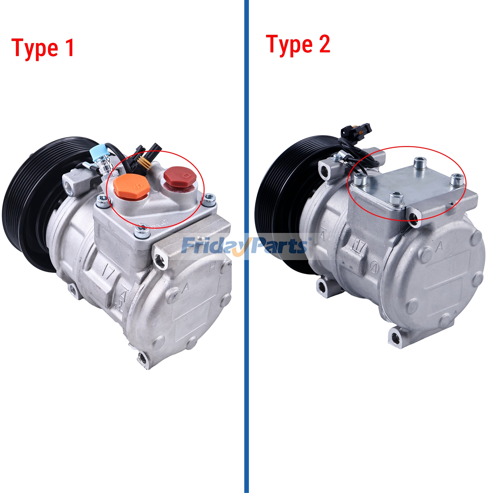 10PA17C A/C Compressor Wheel for Loader