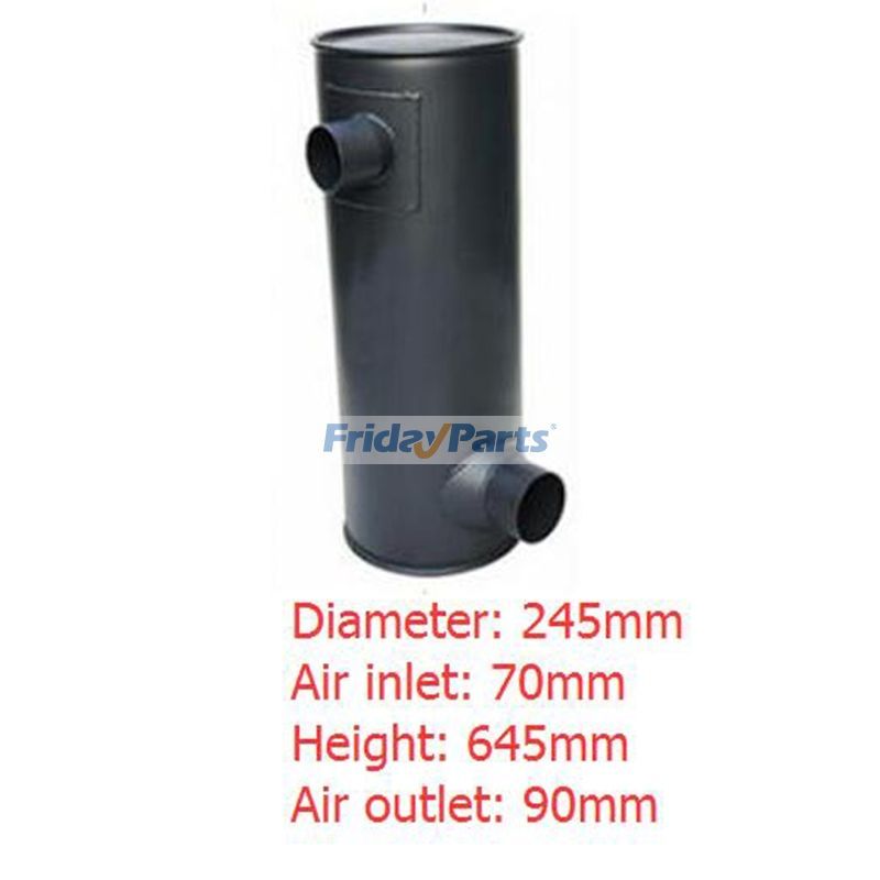 Muffler Silencer for Kato Excavator HD820