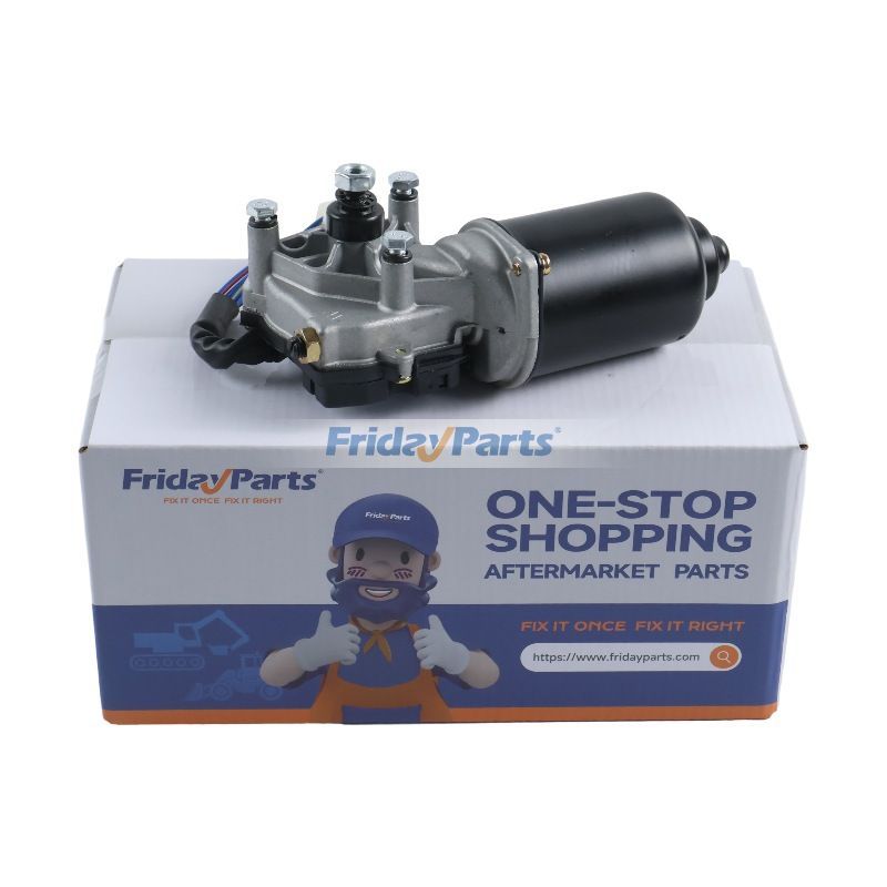 Motor de limpiaparabrisas YN53C00011P1 para excavadora Kobelco SK480LC-6E SK200LC-6ES ED190LC-6E SK210LC-6E SK160LC-6E SK290LC-6E SK330LC-6E SK200-6ES SK250LC-6E