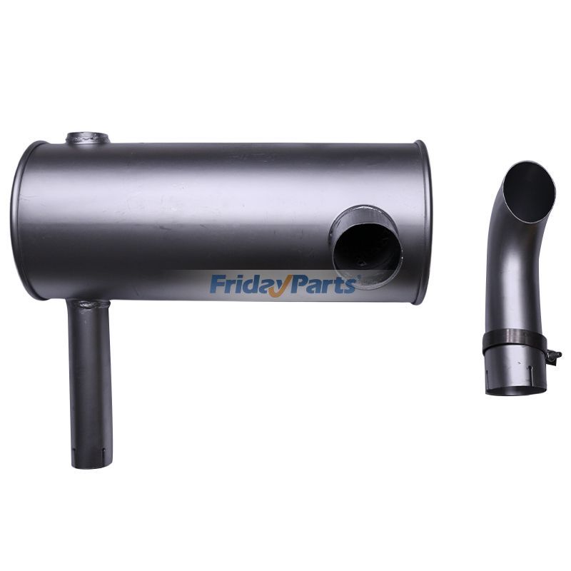 Silenciador YW12PU0002P1 para Kobelco SK130LC SK100 SK115DZ SK120 SK150LC SK120LC SK160LC SK130 SK100-4 SK115DZ-4 SK120-4 SK120LC-4 SK150LC-4