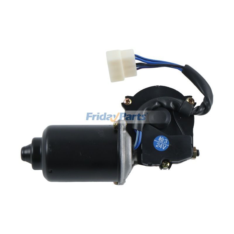 Motor de limpiaparabrisas YN53C00004P1 para excavadora Kobelco SK160LC SK200-6 SK200LC-6 SK200SR SK200SRLC SK210LC SK250LC SK290LC SK330LC SK480LC SK70SR-1E SK70SR-1ES para Excavadora Para KOBELCO FridayParts