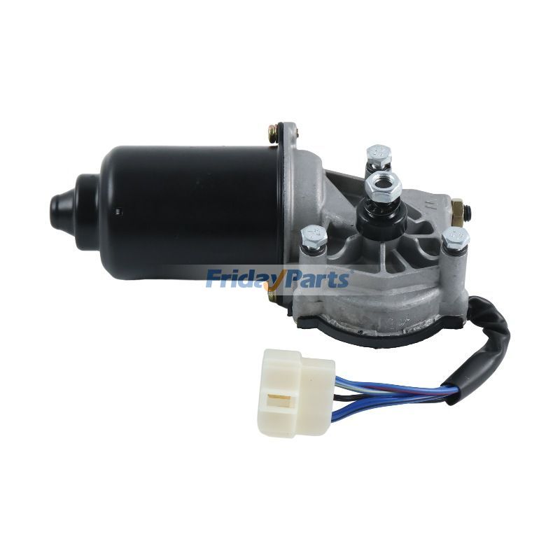 Motor de limpiaparabrisas YN53C00012F2 para Kobelco SK210DLC-8 SK235SR-1E SK485-8 SK235SRLC-2 SK210LC-8 SK235SR-2 SK850 SK350-8 SK170-8 SK135SRLC-2 200-8 SK215SRLC SK210D-8 SK295-8 para Excavadora Para KOBELCO FridayParts