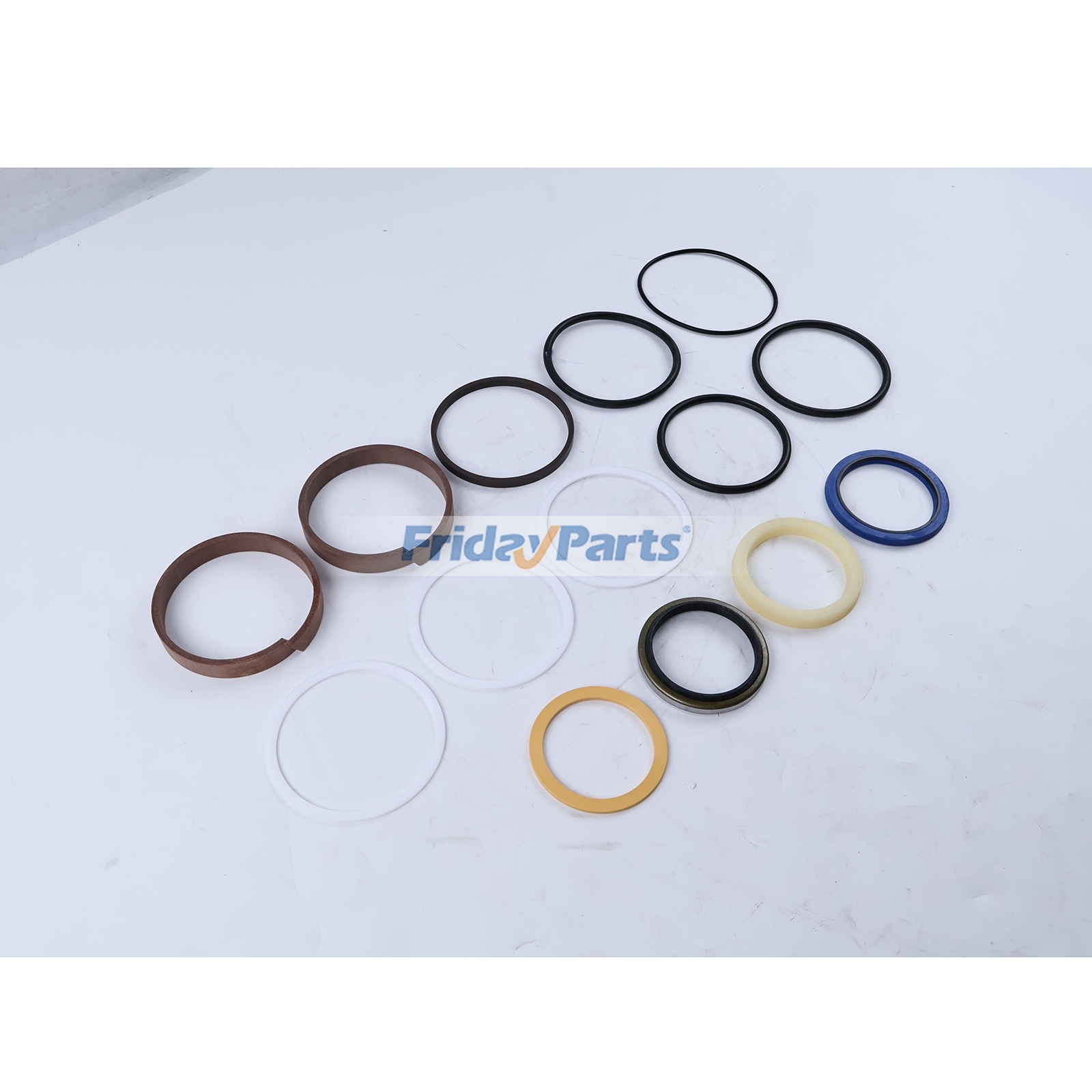 Kit de sello de cilindro de cucharón 2438U1096R300 para excavadora Kobelco SK60 SK60-3 SK60-4 de FridayParts