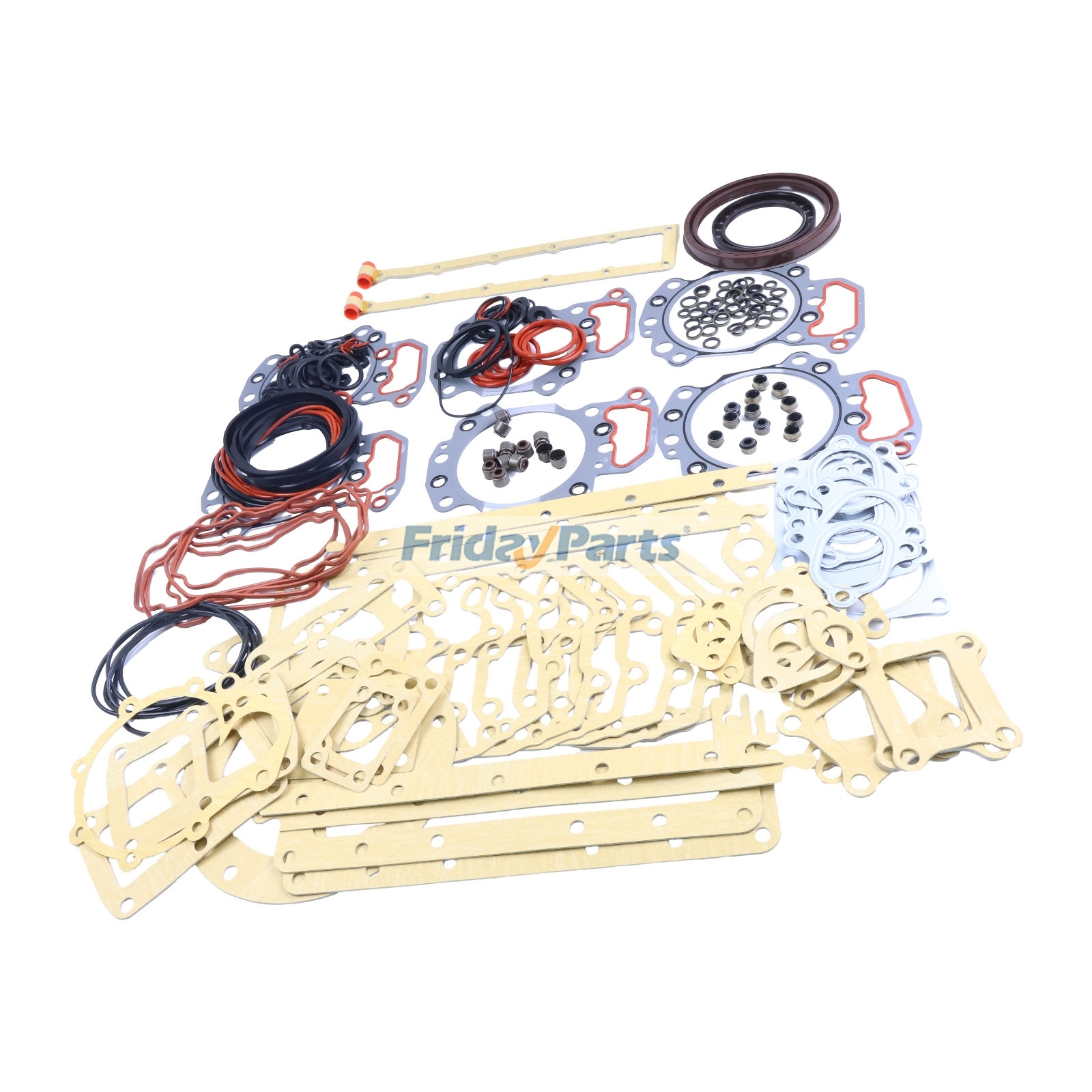 Kit de juntas de revisión 6151-K1-9901 para cargadora de ruedas Komatsu con motor S6D125-1 WA470-3 de FridayParts