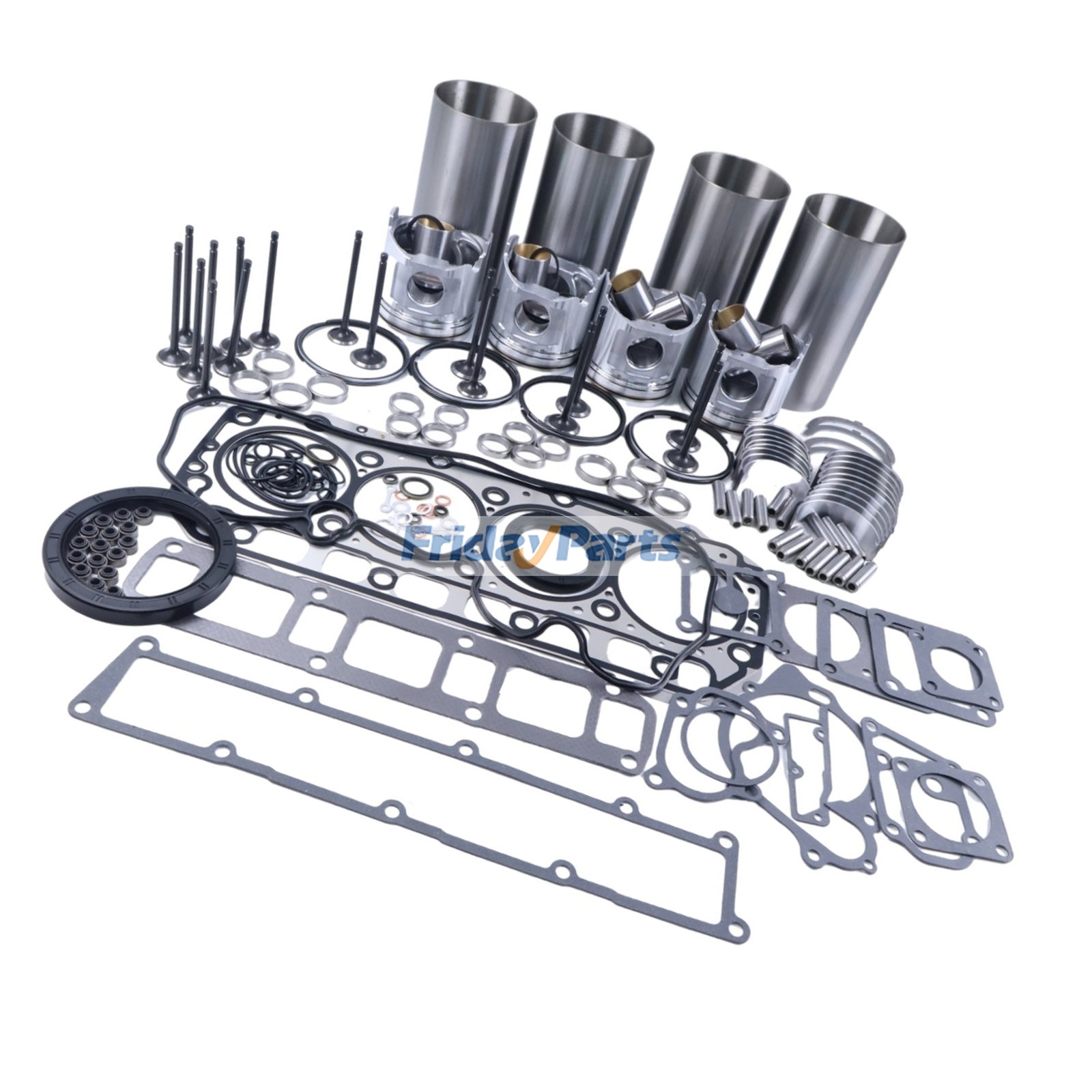 Kit de révision et de reconstruction pour moteur Yanmar 4TNV106 Komatsu 4D106 Rcg-Power R-YM50 R-YM60pourPour AUTRE MARQUE