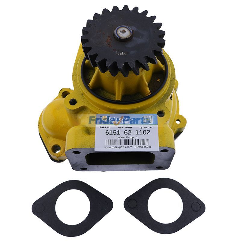 For Komatsu BR200T-1 CS210-1 GH320-2 Engine SA6D125E Water Pump 6151-62-1100 6151-62-1101 6151-62-1102 6151-62-1103 6151-62-1104