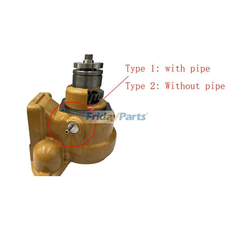 Bomba de agua 6261-61-1200 6261-61-1201 6261-61-1202 para motor Komatsu SAA6D140E Bulldozer D155A-6R D155AX-6 D155AX-7 D275A-5R D275AX-5E0 Para KOMATSU