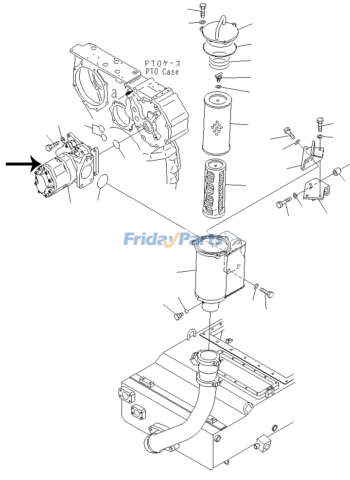 Bomba hidráulica 704-71-44071 para excavadora Komatsu D475A-5 D475A-5A D475A-5E0 D475ASD-5E0 Para KOMATSU