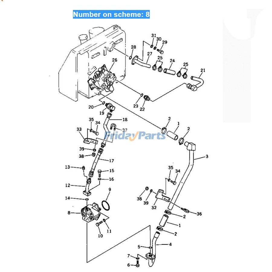 コマツ クローラーローダー D41Q-3 D41S-3 油圧ポンプ 705-12-34010 705-12-34060